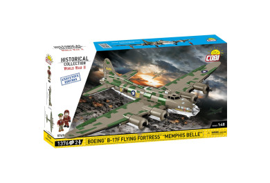 Cobi 5749 II WW Boeing B-17F Flying Fortress, 1:48, 1376 kostek