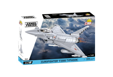 Cobi 5849 Armed Forces Eurofighter F2000 Typhoon Italy, 1:48, 642 kostek