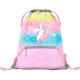 BAAGL SET 5 Airy Rainbow Unicorn: batoh, penál, sáček, peněženka, box