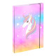 BAAGL SET 5 Airy Rainbow Unicorn: batoh, penál, sáček, peněženka, box