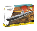 Cobi 4847 II WW U-Boot U-96 typ VIIC, 1:144, 444 kostek