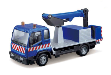 Bburago servisní vozidlo Truck s platformou 1:43