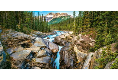 Castorland puzzle 4000 dílků - Mistaya Canyon, Banff National Park, Kanada