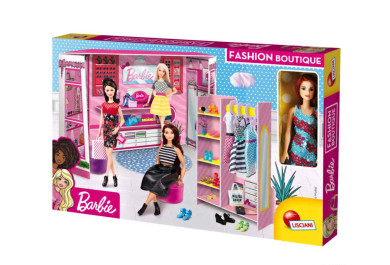 Lisciani Barbie módní butik s panenkou