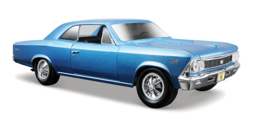 Maisto Chevrolet Chevelle SS 396 (1966) Modrý 1:24