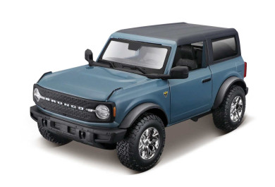 Maisto Kit Ford Bronco Badlands, Modrý 1:24