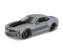 Maisto Stavebnice auta Chevrolet Camaro SS (2010), Šedé 1:24