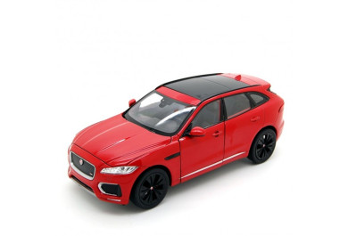 Welly Jaguar F Pace 2016 Červený 1:24