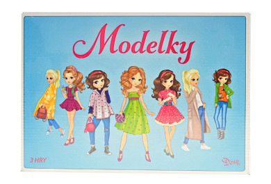 Logická společenská hra, Modelky