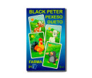 Černý Petr, Dueto, pexeso 3v1 - Farma 7x10,5cm