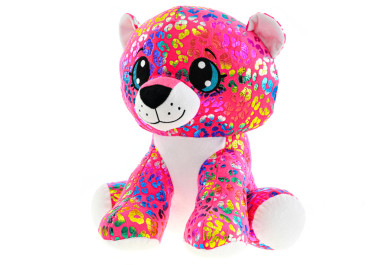 Rainbow Star plyšový Leopard 40cm sedící 0m+ 