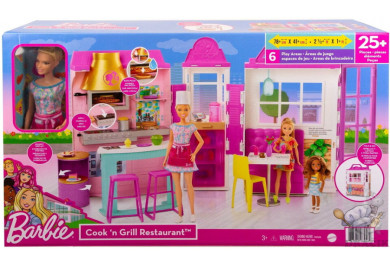 Mattel Barbie sada Restaurace s příslušenstvím