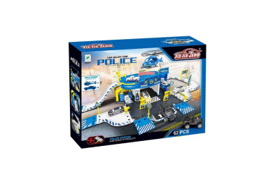 Alltoys Policejní stanice, hrací set 62 ks