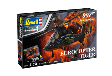 Revell Gift-Set James Bond 05654 - Golden Eye Eurocopter Tiger (1:72)