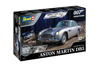 Revell Aston Martin DB5, James Bond 007 - Goldfinger (Easy-Click System, Model Set) 1:24