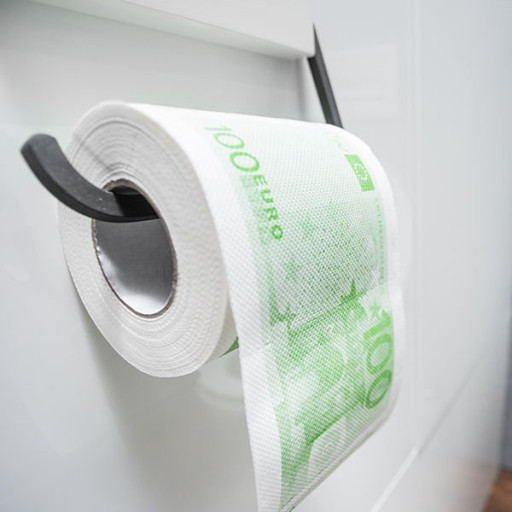 Toaletní papír - 100 EUR