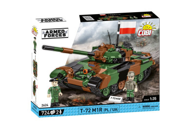 Cobi 2624 Armed Forces T-72 M1R (PL/UA), 1:35, 724 kostek