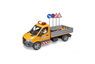 Bruder 2677 MB Sprinter Silničáři s figurkou a příslušenstvím