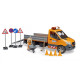 Bruder 2677 MB Sprinter Silničáři s figurkou a příslušenstvím