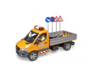 Bruder 2677 MB Sprinter Silničáři s figurkou a příslušenstvím