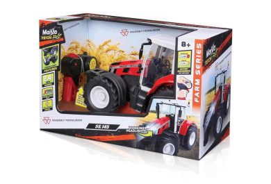 Maisto Tech RC, Massey Ferguson traktor, 2.4 Ghz Červený 1:16