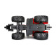 Maisto RC Massey Ferguson traktor, 2.4 Ghz Červený 1:16
