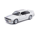 Bburago BMW 3 Series M3 1988 bílé 1:24