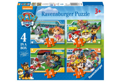 Ravensburger Puzzle Tlapková patrola 4v1