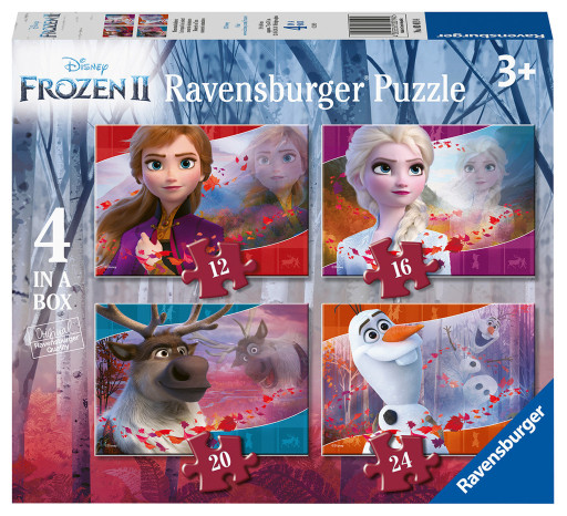 Ravensburger Puzzle Ledové království 2, 4v1