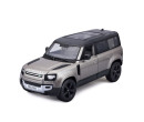 Bburago Plus Land Rover Defender 110 Silver 1:24