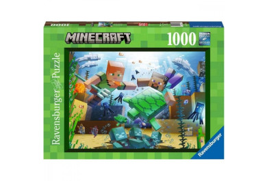 Ravensburger Puzzle Minecraft 1000 dílků