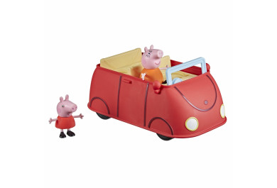 Hasbro Prasátko Peppa rodinné červené auto