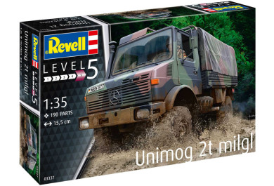 Revell ModelKit military 03337 Unimog 2T milgl (1:35)