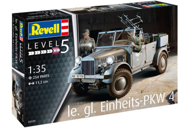 Revell ModelKit military 03339 Einheits-PKW Kfz.4 (1:35)