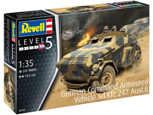 Revell ModelKit 03335 German Command Armoured Vehicle Sd.Kfz.247 Ausf.B (1:35)