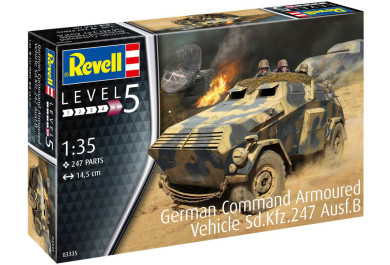 Revell ModelKit 03335 German Command Armoured Vehicle Sd.Kfz.247 Ausf.B (1:35)