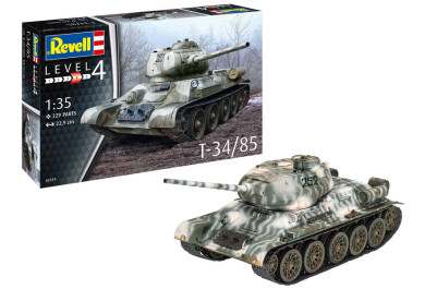 Revell ModelKit tank 03319 T34/85 (1:35)