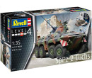 Revell ModelKit tank 03321, SpPz2 Luchs a 3D Puzzle diorama (1:35)