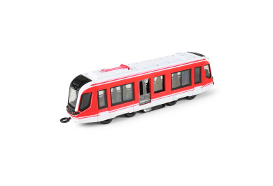Rappa Kovová tramvaj červená 20 cm