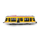 Rappa Kovová tramvaj žlutá 20 cm