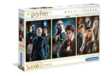 Clementoni Puzzle Harry Potter 3x1000 dílků