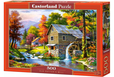 Castorland puzzle 500 dílků - Mlýn