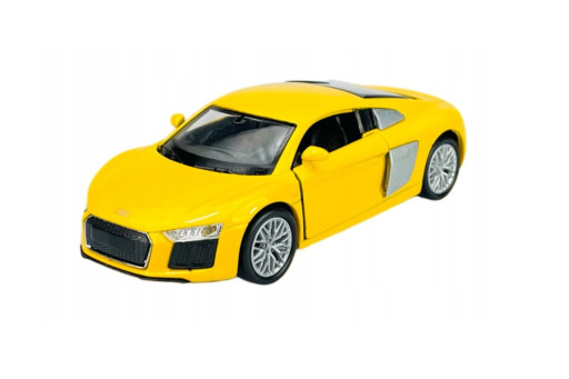 Welly Audi R8 V10 (2016) Žluté 1:34-39