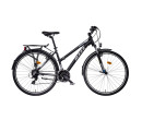 Mayo XR Tour Lite Trek Flat Dámské trekové kolo 2025 černo-šedé