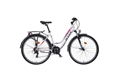 Mayo XR Tour Lite Trek Low Dámské trekové kolo 2025 bílo-růžové