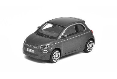 Bburago Fiat 500e 2021, Černý 1:43