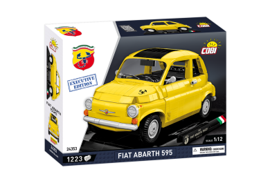 Cobi 24353 Fiat Abarth 595, EXECUTIVE EDITION, 1:12, 1223 kostek