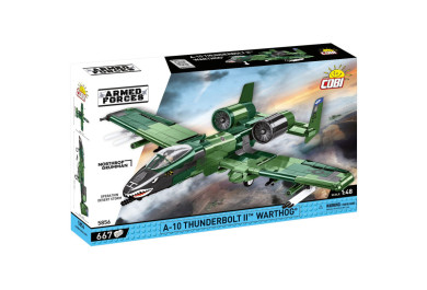 Cobi 5856 Armed Forces A-10 Thunderbolt II Warthog, 1:48, 667 kostek