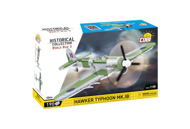 Cobi 5864 II WW Hawker Typhoon Mk. IB, 1:48, 190 kostek