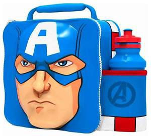 3D taška na piknik a láhev, Captain America